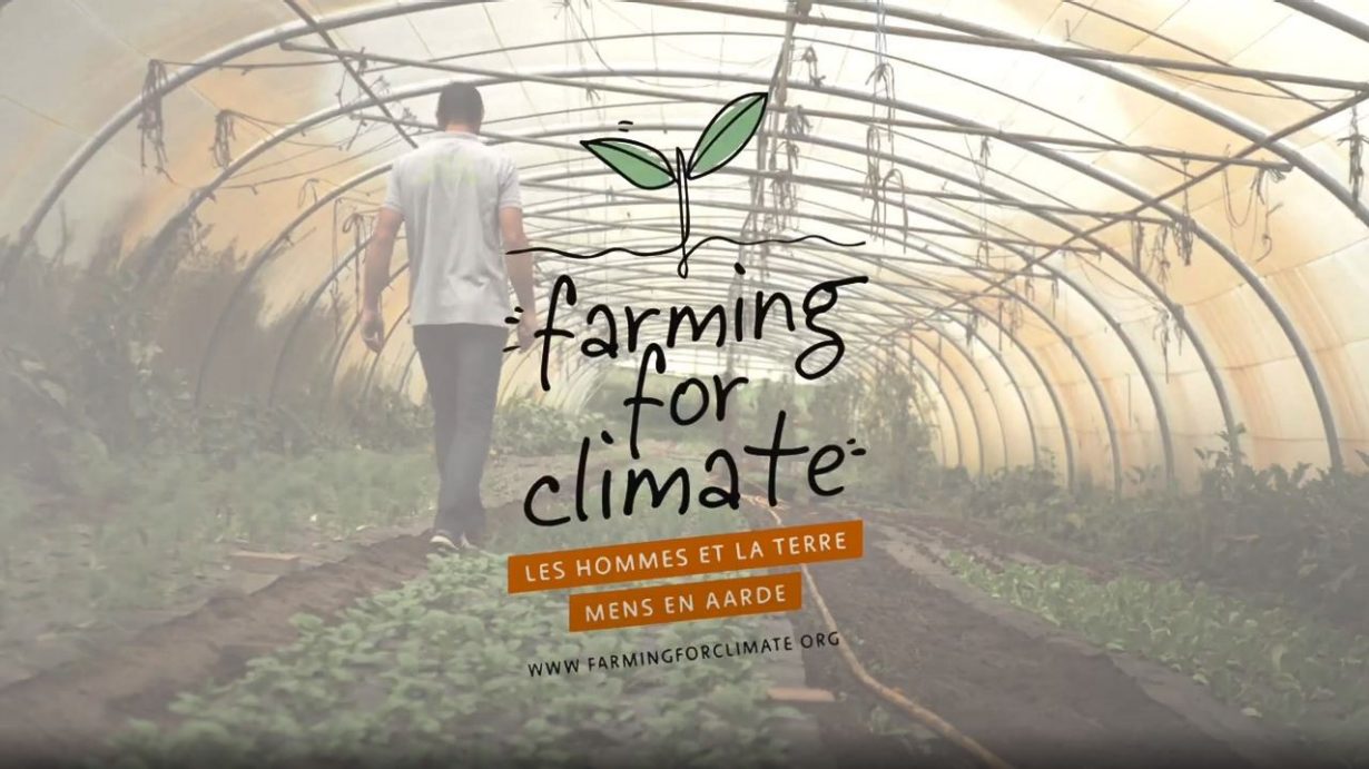 Farming for Climate : nos clients en visite à la ferme