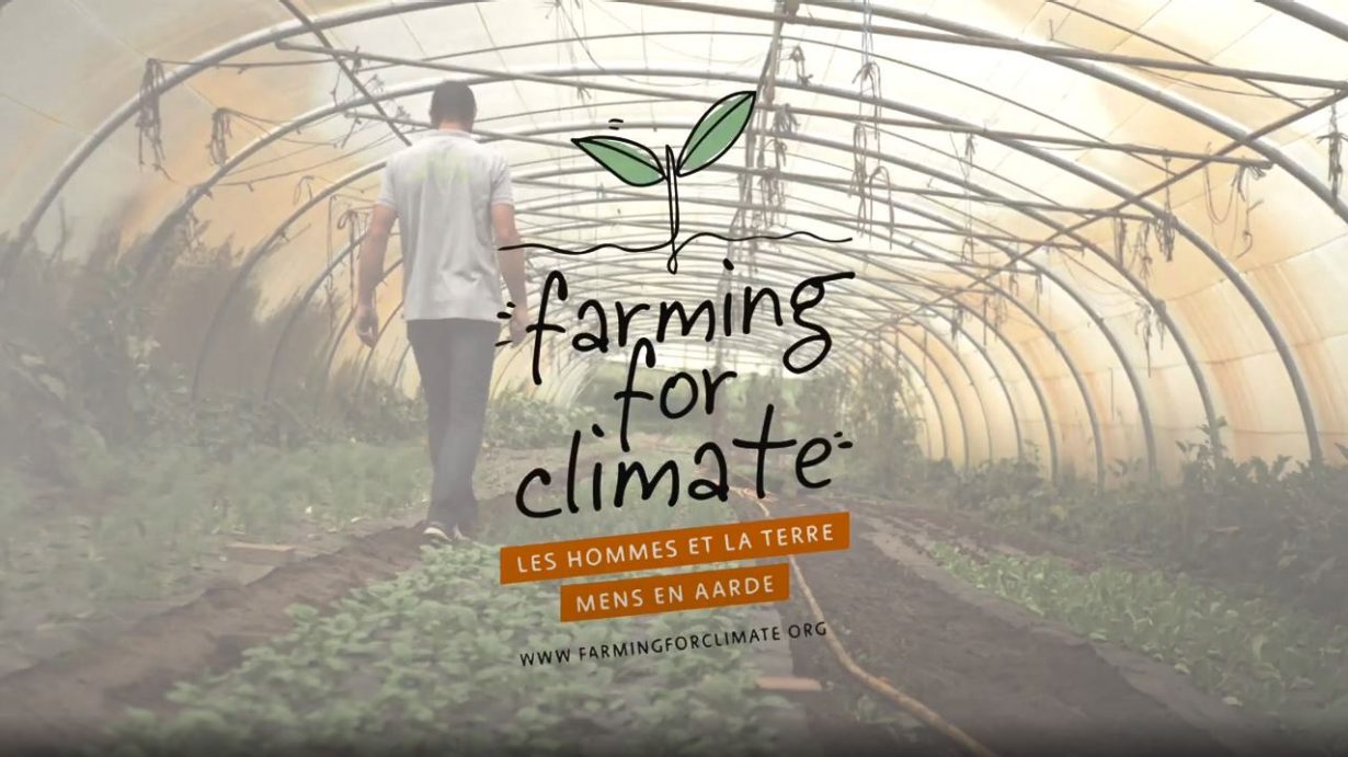 Farming for Climate : nos clients en visite à la ferme