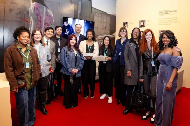 Le prix du film Deutsche Bank Frieze Los Angeles Film Award Fellows