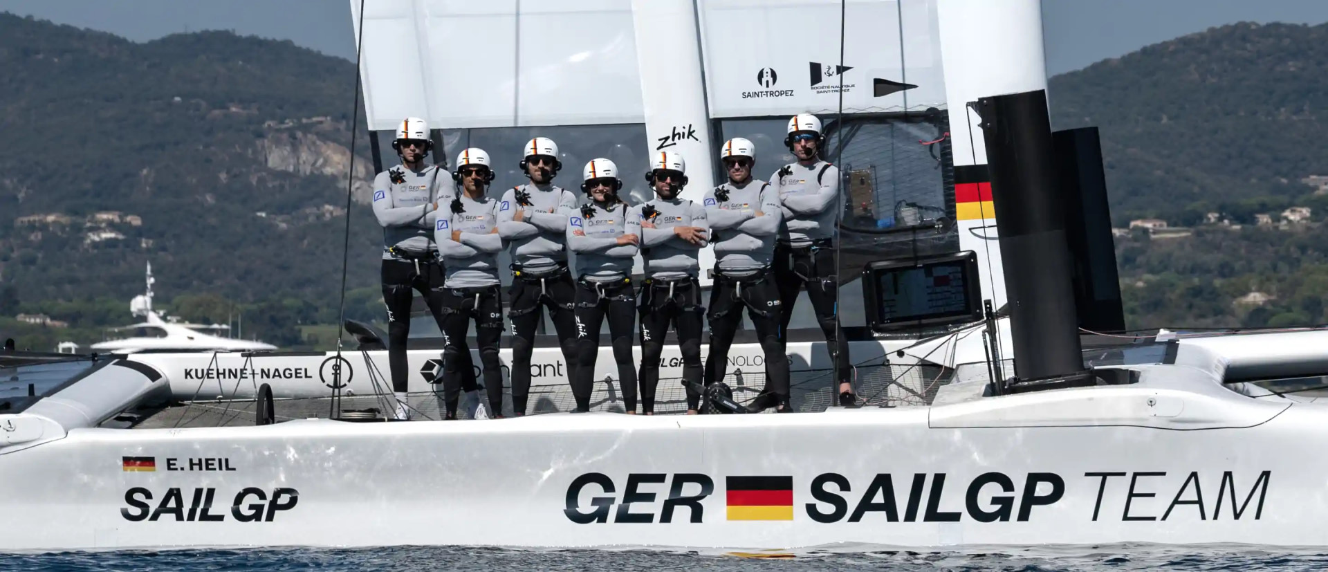 L'équipe allemande de SailGP