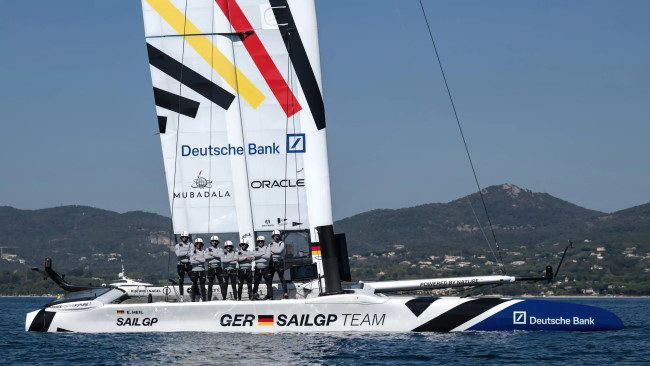 L'équipe allemande de SailGP