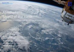 Atmosphère : bouclier de la Terre Atmosphère : bouclier de la Terre