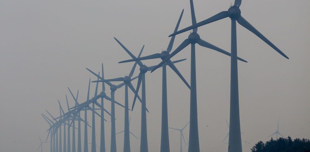 Offshore windmolenpark 