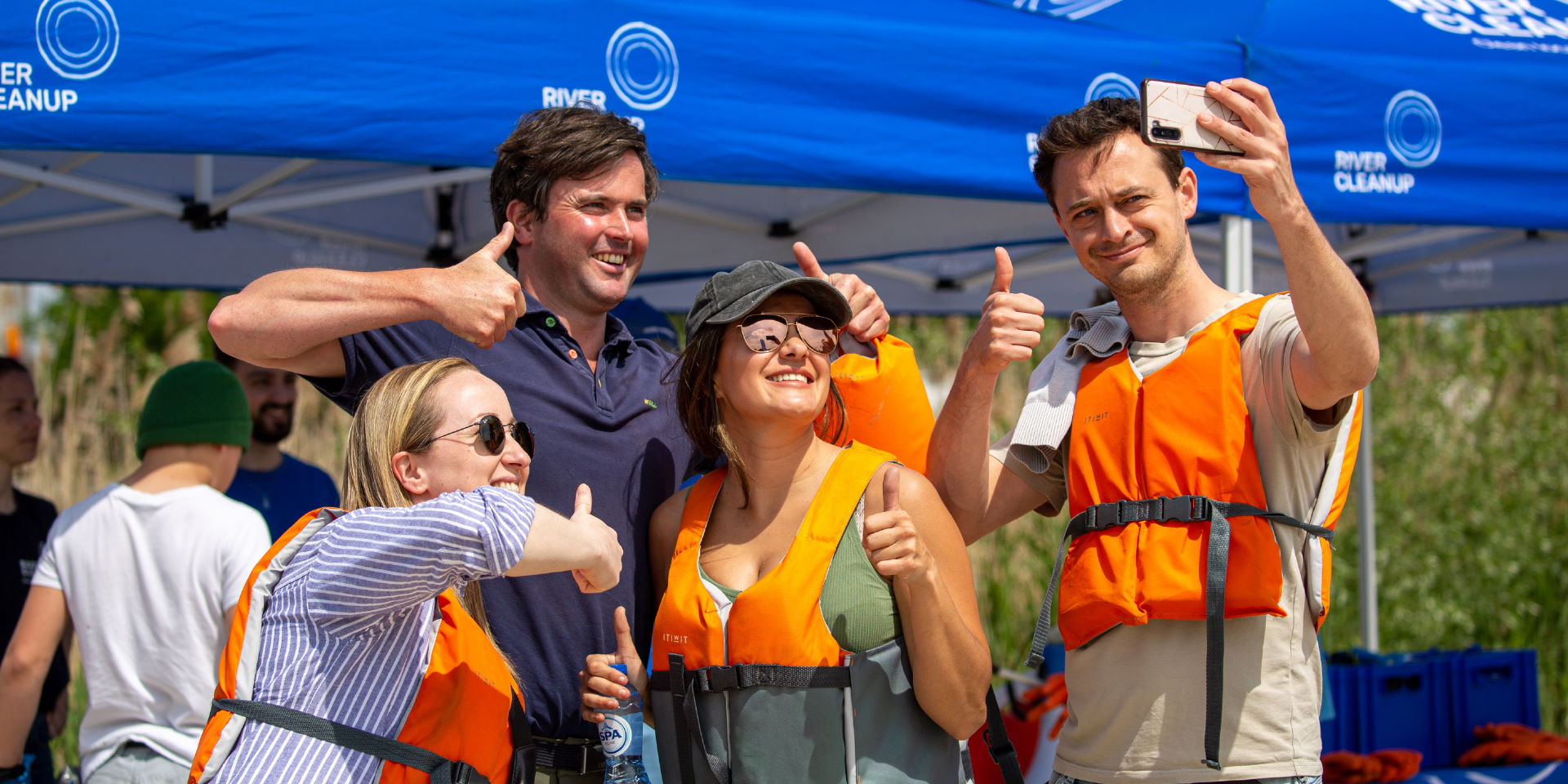 80.000 euro voor nieuwe projecten River Cleanup 