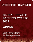Global Private Banking Awards 2025 - Best Private Bank for Entrepreneurs