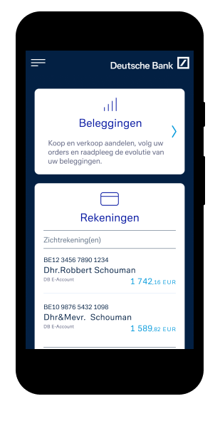 Uw rekeningen raadplegen Uw rekeningen raadplegen